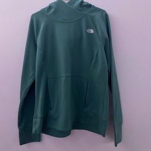 Green North Face Sweatshirt; L
